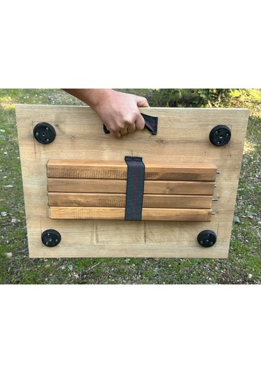 Trend Loca Portatif Kamp Masası Balkon Bahçe Masası Piknik Masası