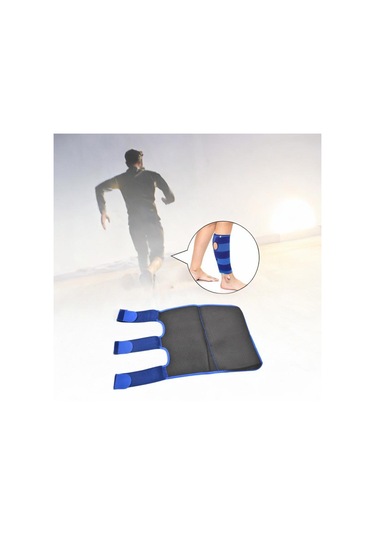 Suntek Buzağı Brace Yırtık Kas Desteği Erkekler Mavi-60x26cm Mavi 60x26cm Çok Renkli