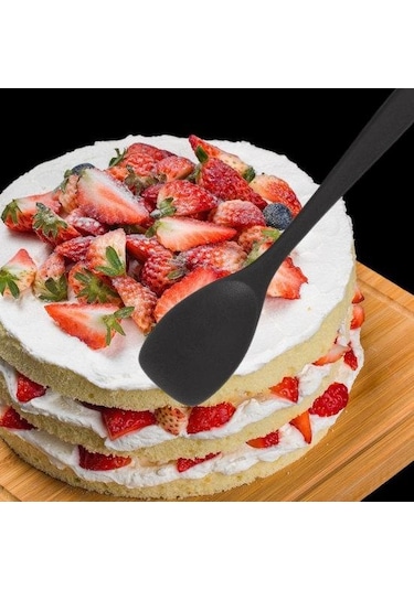 Mavi Pişirme Spatulası Kullanışlı Rahat Kavrama Kolay Temizlenebilir Ördek Dili Kürek Pişirme Mutfak Malzemeleri