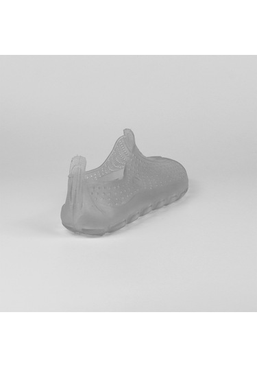 Unisex Şeffaf Kaydırmaz Tabanlı Ergonomik Tasarımlı Dayanıklı Plaj, Havuz, Deniz Ayakkabısı Beyaz