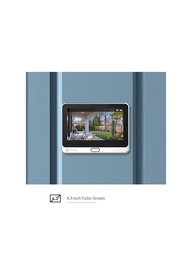 Ezvız Dp2c Kablosuz Kapı Dürbünlü Kapı Zili Gold