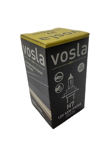 VOSLA 12V H7 AMPUL 55W STANDART ( 10 ADET)