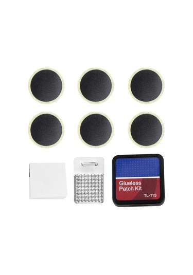 Fosenze Duutı Bisiklet Lastik Tamir Seti, Sıvıksız, Dağ Ve Yol Bisikletleri İçin, Siyah, Kolay Kullanım, Taşınabilir Aksesuar