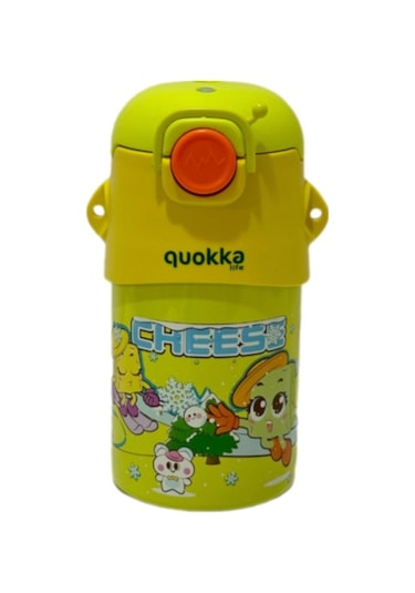 Taros Matara 500 Ml Sarı Life Figürlü Anımals Çelik Sarı