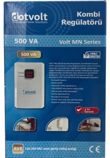 Dotvolt 500 Va Voltaj Kombi Regülatörü 130-250v