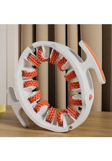 Besthome1 Roller Masaj Aleti - Bacak Ve Baldır Kasım Egzersiz Çarkı Kırmızı Spor Salonu İçin Ev Kullanımı Profesyonel Kırmızı