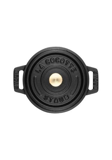 Staub 40500-101-0 Mini Güveç, Yuvarlak Kapaklı 10 Cm, 0,25 L, Ind Diğer