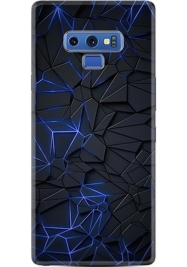Samsung Uyumlu Galaxy Note 9 Kılıf Silikon Desenli Karmaşık 1874