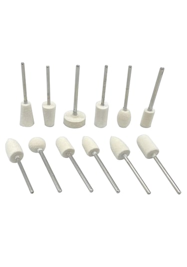 Pimli Parlatma Cila Polisaj Keçe Seti 12 Parça