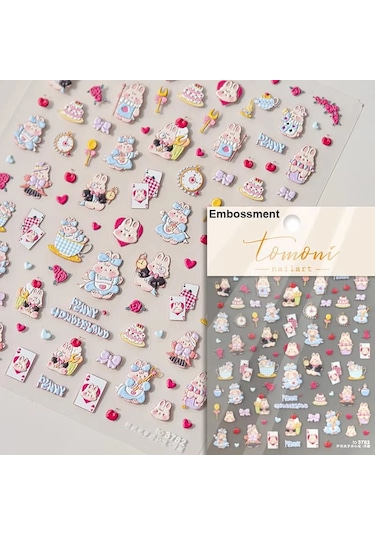 Pembe Saydam Şeftali Jöle Doku 5d Yumuşak Kabartmalı Kabartmalar Kendinden Yapışkanlı Nail Art Etiketler Sevimli Meyve 3d Manikür Çıkartmaları Orta Kahverengi