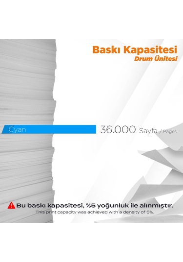 Canon C-exv034 /9457b001 Ir-c1225 / İmageclass Mf810cdn / Mf820cdn Uyumlu  Mavi Drum Ünitesi