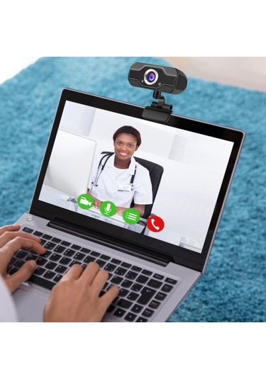 Çok İşlevli Mini Yüksek Çözünürlüklü Usb Web Kamerası 1080p Bilgisayar Kamerası Dahili 8 Metre Gürültü Azaltma Mikrofonu