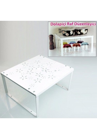 Periboia Metal Dolap İçi Raf Düzenleyici Çok Renkli