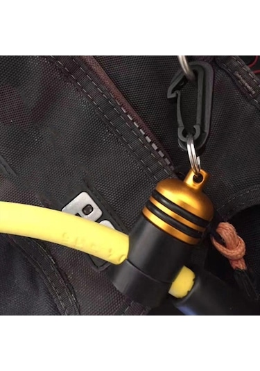 Ganzhoushop Yeşil Tutuculu Suntek Regülatörü İkinci Hortum Dalış Tüpü