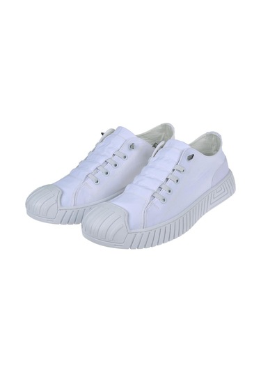 Pullman Canvas Erkek Spor Ayakkabı Ek-vigor Beyaz-beyaz Beyaz