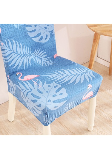 Padalink Polyester Süt İpek Fırçalı Sandalye Kılıfı, 38-45cm X 45-55cm, 120g, 3 Seçenekli Renk: Resimdeki Gibi Mavi