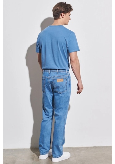 Wrangler Erkek Kot Pantolon W121HRZ93 MAVİ Mavi