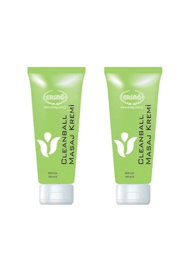 Ersağ Clean Ball Masaj Kremi 2 x 100 ML