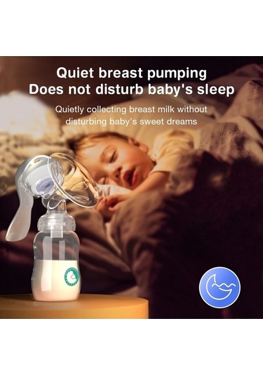 Trendooze Süt Süt Şişesi Pompası Pompası Meme Mavi Manuel Göğüsler Göğüs Emme Dr.isla Besleme Gd