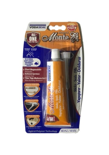 Vodaseal Monte Et Hybrid Polymer Yapıştırıcı Tüp 75Gr