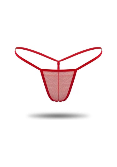 Kırmızı Tül Tanga Tm1115 Kırmızı