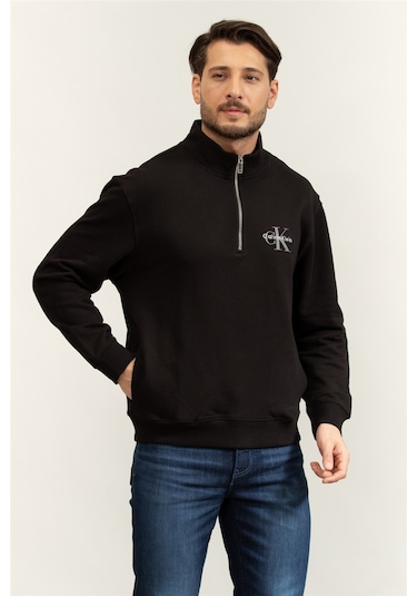 Calvin Klein Erkek Sweat Lv04rd244g Ub1 Siyah Siyah