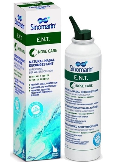 Sınomarın E.n.t. Deniz Suyu Burun Spreyi 200 Ml 5206892100278