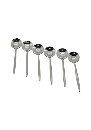 6pcs Metal Tatlı Kaşık