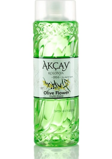 Akçay 70 Derece Zeytin Çiçeği Kolonyası Pet Şişe 400 ML