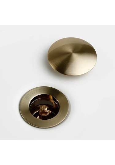 Joyhub Mingjin Shop2 Orb-1 Stili Banyo Lavabo Stoper Lavabo Pop Up Tahliye Tapası Kapağı Atık Boru Süzgeç Banyo Aksesuarları Için Taşma İle Veya Olmadan Gvhh6y Renkli Çok Renkli