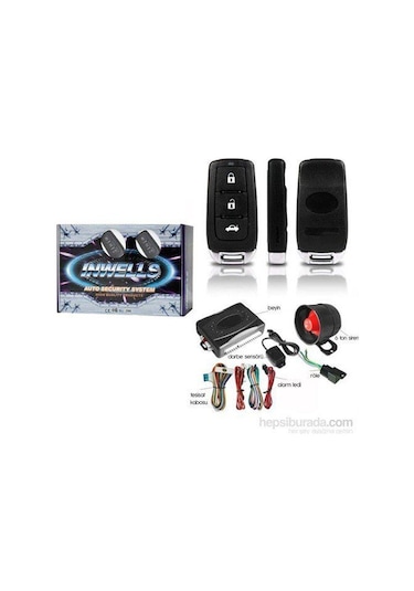 İnwells Kumandalı Oto Alarm Seti