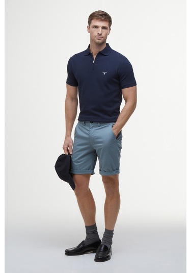 Barbour Hingham Polo Yaka Ny91 Navy Lacivert