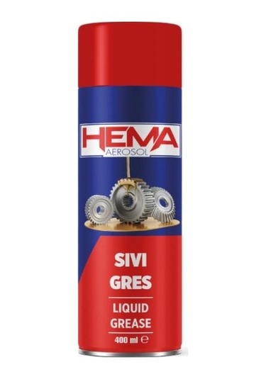 Hema Sıvı Gres Sprey Yağ 400 Ml