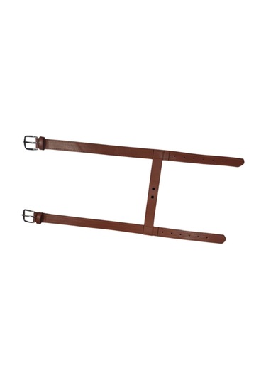 Homyl Piknik Battaniyesi Taşıma Askısı Ayarlanabilir Saplı Kahverengi