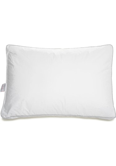 Le Vele İkiz Kaz Tüyü Körüklü Yastık - 50x70 Cm - Beyaz Beyaz