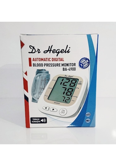 Dr. Hegeli BA-4900 Tam Otomatik Üst Koldan Ölçer Konuşan Tansiyon Aleti