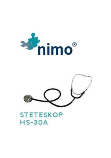 Nimo HS-30A Tek Taraflı Stetoskop Siyah