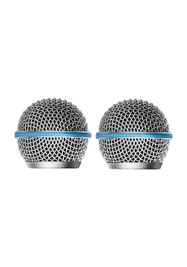 Adet Mikrofon Izgarası Mikrofon Izgarası Yedek Mikrofon Top Başlığı Mesh Beta58a Sm58 Pgx24 Slx24 İçin