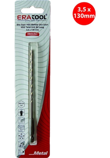 Bits Saplı Hss Matkap Ucu Uzun 3,5 130 Era54863 Eratool