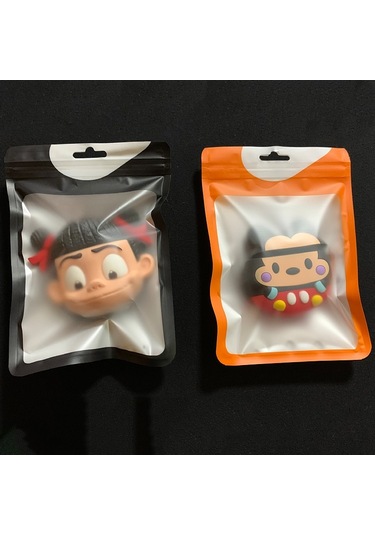 Sones 100 Adet / Paket İnci Görünümlü Yarı Saydam Cpp Plastik Ambalaj Ziplock Poşet, Boyut: 10,5x15 Cm Siyah