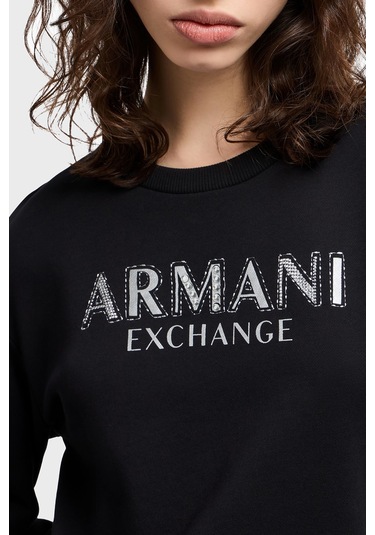 Armani Exchange Bayan Sweat Xw000159 Af11851 Uc001 Siyah Siyah Armani Exchange Bayan Sweat Xw000159 Af11851 Uc001 Siyah Siyah