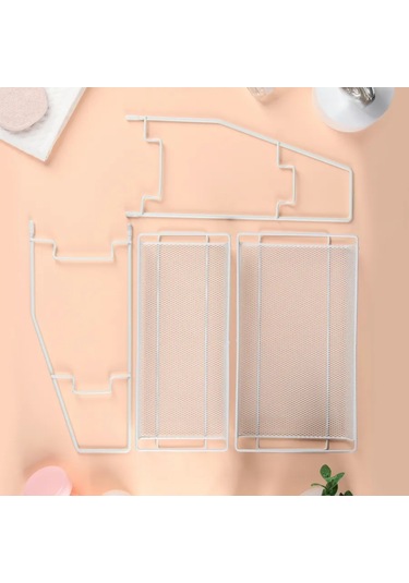 Denezo Metal Masaüstü Mutfak Rafı, Mutfak İçin Stand 265140642 Beyaz