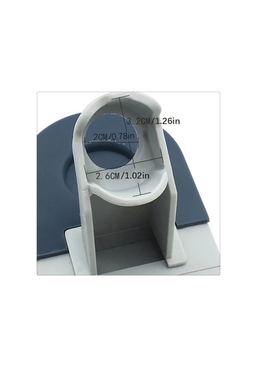 Dashanshop B Yapıştırıcı Tabanca Tutucu Tabanı - Kare Ve Yuvarlak Bağlantılı, Kaymaz Taban, Tüm Tabancalarla Uyumlu