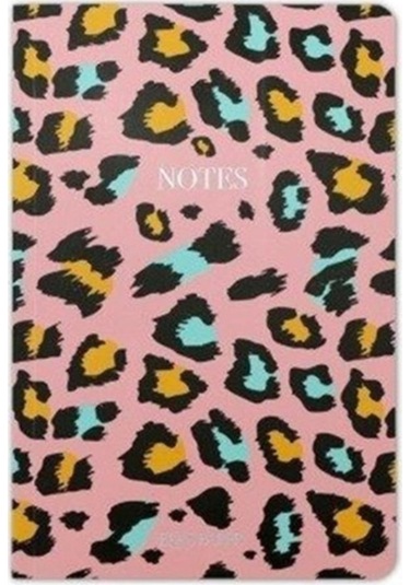 Leopar Çizgili Twins 2 Defter Takım - Null