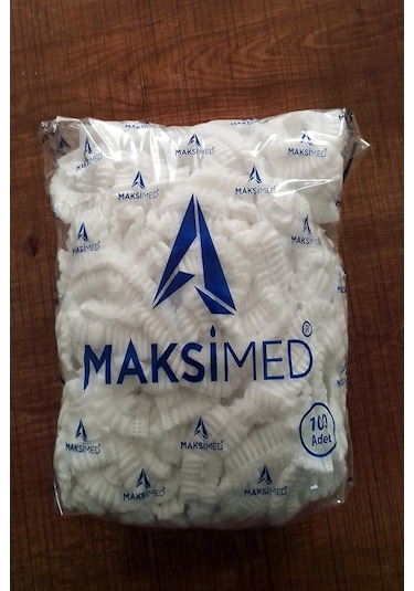 Maksimed Tek Kullanımlık Tela Bone Beyaz 100'lü