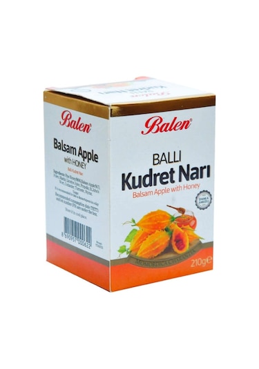 Balen Damla Sakızlı Ballı Kudret Narı Macunu 3 x 210 G