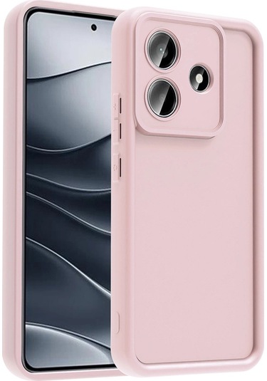 Xiaomi Redmi Note 14 5g Kılıf Kamera Korumalı Zore Ananas Kapak Çok Renkli