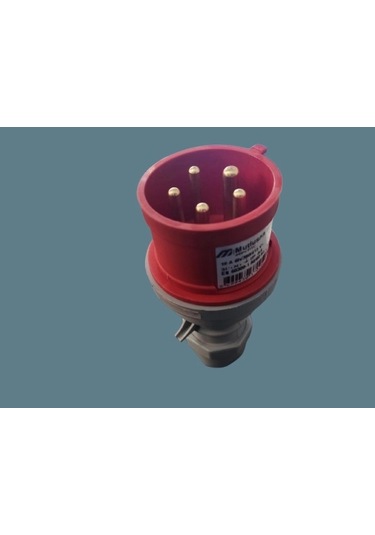 Mutlusan 5x16a Düz Fiş Cee Norm 3p+n+e Mut-101