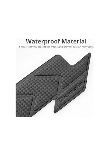 Yuntech01 Bisiklet Çerçeve Koruması: Dağ Ve Yol Bisikletleri İçin Eva+pu Anti-çizik, Yağ Ve Yağmur Koruyucu Sticker Alt Çıta B Modeli