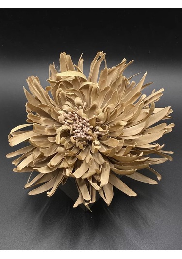 Amely Rid Kumaş Büyük Broş Toka "kore Pembesi Çiçeği" 208118038 Kakao